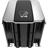 Cooler Master V4 ALPHA 3DHP, raffreddamento CPU  Nero/Argento