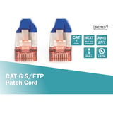 Digitus Cavo patch CAT 6 S/FTP 5m blu