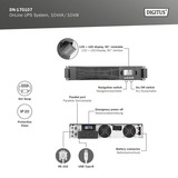 Digitus DN-170107 OnLine 10 kVA/10 kW, UPS Nero