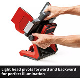 EINHELL Lampada professionale a batteria TP-CL 18/3000 Li - Solo, 18 Volt, Riflettore di costruzione rosso