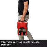 EINHELL Lampada professionale a batteria TP-CL 18/3000 Li - Solo, 18 Volt, Riflettore di costruzione rosso