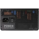 FSP VITA GM 750W alimentatore per computer 20+4 pin ATX ATX Nero, Alimentatore PC Nero, 750 W, 100 - 240 V, 50/60 Hz, 10-5 A, Attivo, 100 W