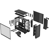 Fractal Design Meshify 3 XL RGB Tinta Chiara, Torre grande telaio Nero
