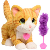 Just Play FurReal Bella, Peluche animali Gatto giocattolo, 4 anno/i, Interattivo, Stilo AA, Batterie incluse