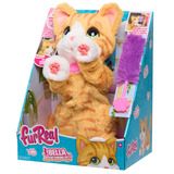 Just Play FurReal Bella, Peluche animali Gatto giocattolo, 4 anno/i, Interattivo, Stilo AA, Batterie incluse