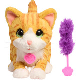 Just Play FurReal Bella, Peluche animali Gatto giocattolo, 4 anno/i, Interattivo, Stilo AA, Batterie incluse