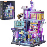 Lumibricks Cyberpunk Neoncity Gamestack, Giochi di costruzione 