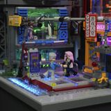 Lumibricks Cyberpunk Neoncity Gamestack, Giochi di costruzione 