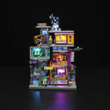 Lumibricks Cyberpunk Neoncity Gamestack, Giochi di costruzione 
