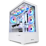Sharkoon AK6 RGB, Chassis Tower bianco