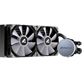 Sharkoon S70 RGB AIO 240mm, Raffreddamento ad acqua Nero