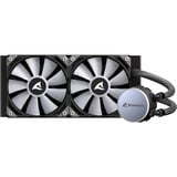 Sharkoon S70 RGB AIO 240mm, Raffreddamento ad acqua Nero