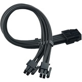 SilverStone Cavo di prolunga di alimentazione SST-PP07E-EPS8B Nero