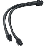 SilverStone Cavo di prolunga di alimentazione SST-PP07E-EPS8B Nero
