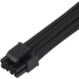 SilverStone Cavo di prolunga di alimentazione SST-PP07E-EPS8B Nero