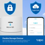 TP-Link Tapo C125, Telecamera di sorveglianza bianco/Nero