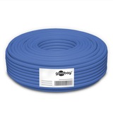 goobay Cavo di rete Cat.6a, U/UTP blu
