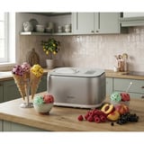 Ariete Macchina per gelato Gran Gelato 4in1, Gelatiera bianco/Argento