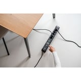Brennenstuhl Multipresa Connect Premium-Line WiFi 6 vie, Ciabatta Nero