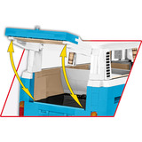COBI Volkswagen T2b Bus, Giochi di costruzione celeste/Bianco