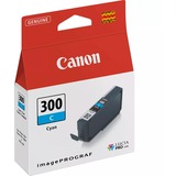 Canon Cartuccia d'inchiostro ciano PFI-300C Ciano, 1 pz, 735 pagine, Confezione singola