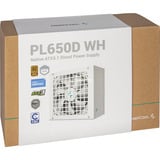 DeepCool PL650D White, Alimentatore PC bianco
