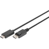 Digitus Cavo adattatore DisplayPort > HDMI 4K Nero