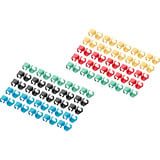 Clip colorati per cavi patch - Misti (20 pezzi ciascuno), Clip per cavo