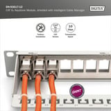 Digitus Modulo Keystone Cat.6a, schermato, Modulo di Keystone argento