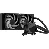 Fractal Design Radius 240 RGB Black, Raffreddamento ad acqua Nero