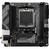 GIGABYTE A620I AX, Scheda madre Nero, VRM digitale a 5+2+1 fasi, fino a 6400MHz DDR5 (OC), 1xPCIe 4.0 M.2, Wi-Fi 6E, LAN 2.5GbE, USB 3.2 Gen 2, AMD, Socket AM5, AMD Ryzen 7000 Series, Socket AM5, 96 GB, DDR5-SDRAM
