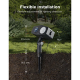 Govee Proiettore luminoso per decorazioni esterne, Luce LED 