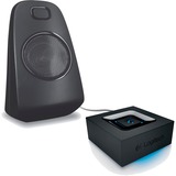 Logitech Bluetooth Audio Receiver 15 m Nero, Adattatore Bluetooth Nero, 3,5 mm, A2DP, 15 m, Nero, AC, Tipo C