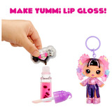 MGA Entertainment Yummiland Lip Gloss Doll Sour Sweeties - Astrid Stars, Bambola Mini bambola, Femmina, 4 anno/i, Bambino/Bambina, Multicolore