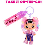 MGA Entertainment Yummiland Lip Gloss Doll Sour Sweeties - Astrid Stars, Bambola Mini bambola, Femmina, 4 anno/i, Bambino/Bambina, Multicolore