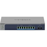Netgear MS510TXUP switch di rete Gestito L2/L3/L4 10G Ethernet (100/1000/10000) Supporto Power over Ethernet (PoE) Grigio, Blu, Interruttore grigio, Gestito, L2/L3/L4, 10G Ethernet (100/1000/10000), Full duplex, Supporto Power over Ethernet (PoE), Montaggio rack
