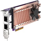 QNAP QM2-2P2G2T scheda di rete e adattatore Interno Ethernet 2500 Mbit/s, Scheda di interfaccia Interno, Cablato, PCI Express, Ethernet, 2500 Mbit/s