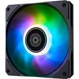 SilverStone Air Slimmer 120 Case per computer, Processore Raffreddatore d'aria 12 cm Nero, Trasparente 1 pz, Ventola Nero/trasparente, Raffreddatore d'aria, 12 cm, 63,67 pdc/min, Nero, Trasparente