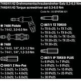 Wera Set di cacciaviti dinamometrici Kraftform 0,3-6,0Nm, Cacciavite Nero/Verde