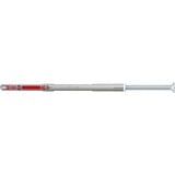 fischer Tassello a gambo lungo DuoXpand 10x200 T grigio chiaro/Rosso