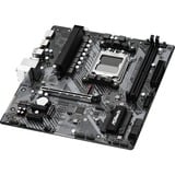 ASRock B650M-H/M.2+, Scheda madre grigio/Nero