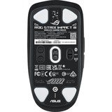 ASUS ROG Strix Impact III Wireless mouse Gaming Ambidestro RF senza fili + Bluetooth Ottico 36000 DPI, Mouse da gioco Nero, Ambidestro, Ottico, RF senza fili + Bluetooth, 36000 DPI, Nero