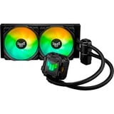 ASUS TUF GAMING LC II 240 ARGB Processore Kit di raffreddamento a liquido 12 cm Nero, Raffreddamento ad acqua Nero, Kit di raffreddamento a liquido, 12 cm, 800 Giri/min, 2000 Giri/min, 113,8 m³/h, Nero