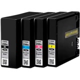 Canon 9254B010 cartuccia d'inchiostro 4 pz Originale Resa elevata (XL) Nero, Ciano, Magenta, Giallo Resa elevata (XL), Nero, Ciano, Magenta, Giallo, 4 pz, Confezione multipla