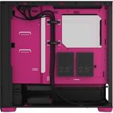 Fractal Design Pop Air Tower Nero, Magenta, Chassis Tower Nero/Magenta, Tower, PC, Nero, Magenta, ATX, micro ATX, Mini-ITX, Acciaio, Vetro temperato, Multi