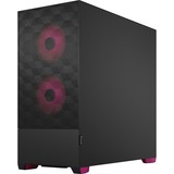 Fractal Design Pop Air Tower Nero, Magenta, Chassis Tower Nero/Magenta, Tower, PC, Nero, Magenta, ATX, micro ATX, Mini-ITX, Acciaio, Vetro temperato, Multi