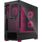 Fractal Design Pop Air Tower Nero, Magenta, Chassis Tower Nero/Magenta, Tower, PC, Nero, Magenta, ATX, micro ATX, Mini-ITX, Acciaio, Vetro temperato, Multi