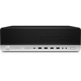 HP EliteDesk 800 G4 SFF Ricondizionato, PC completo Nero/Argento