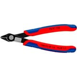 KNIPEX Electronic Super Knips 78 91 125, Pinze per elettronica rosso/Blu