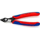 KNIPEX Electronic Super Knips 78 91 125, Pinze per elettronica rosso/Blu